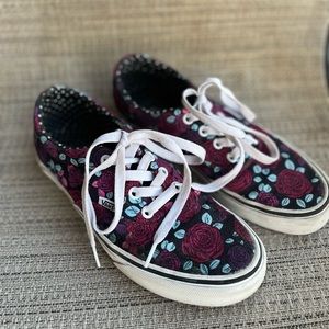 Floral Vans